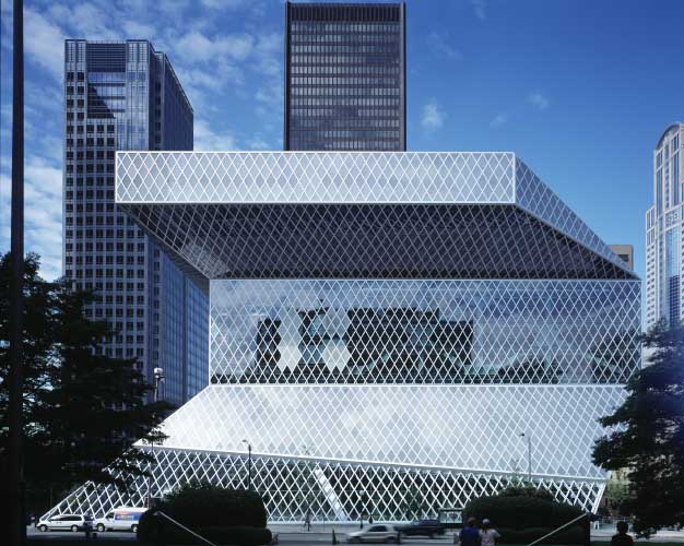 렘 콜하스 대표 건축물_시애틀 도서관